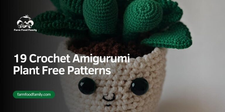 19 Crochet Amigurumi Plant Free Patterns for [year]