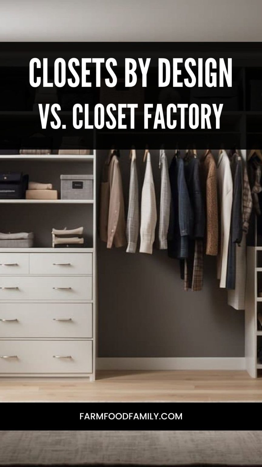Closets by Design vs Closet Factory Which Builds the Best Custom