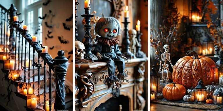 81+ Cheap DIY Indoor Halloween Decorating Ideas