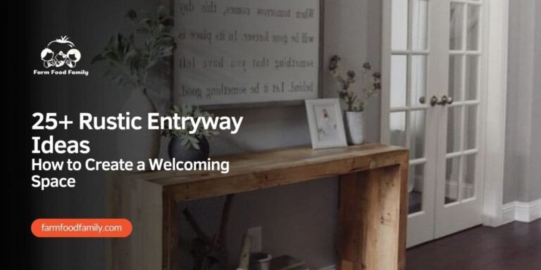 25+ Rustic Entryway Decorating Ideas: Ways to Elevate Your Home’s Entrance