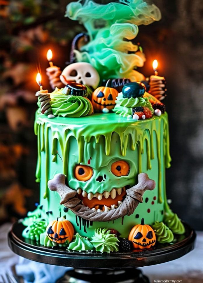 30+ Easy Halloween Cake Decorating Ideas to Impress Your Party Guests ...