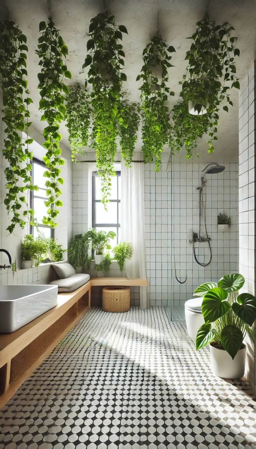 45+ Unique Bathroom Ideas with Plants That Transform Your Home
