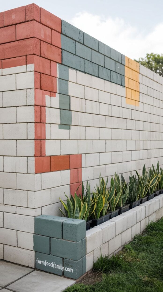 15+ Creative Cinder Block Fence Ideas for a Unique Yard (2026)