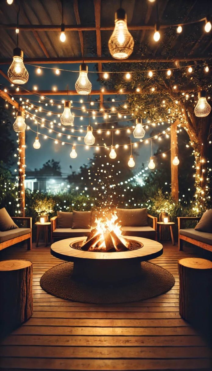 Amazon.com: Solar Lights For Fire Pit Area