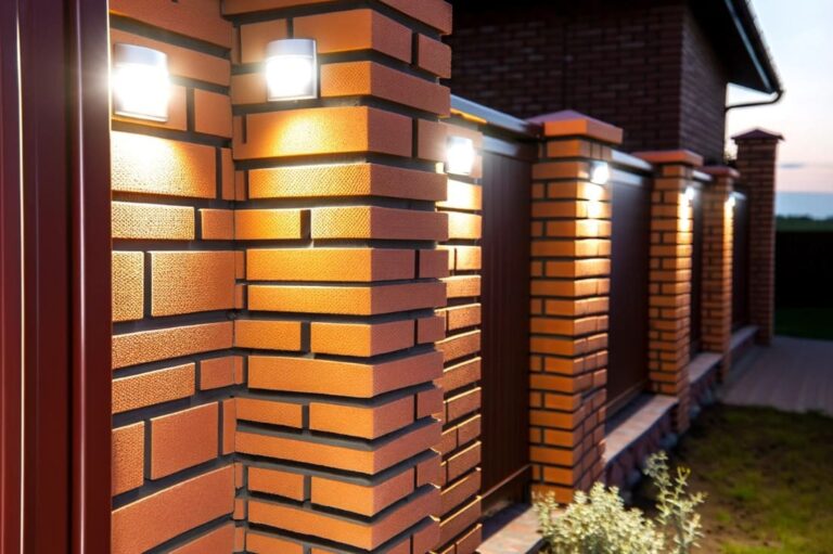 15 Creative Brick Fence Ideas to Boost Curb Appeal (2024)
