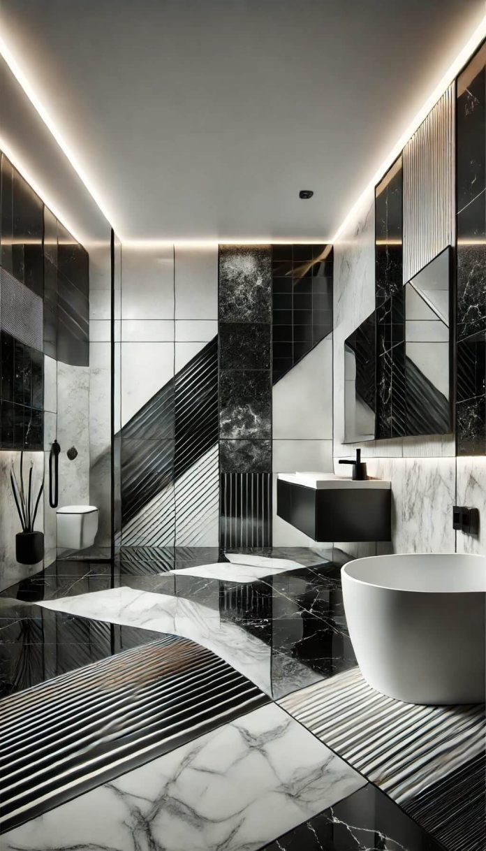 55+ Timeless Black and White Bathroom Ideas for a Classic Look (2024)