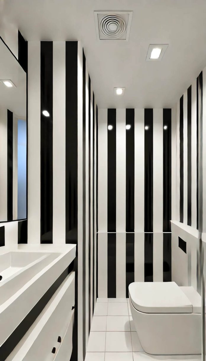 55+ Timeless Black and White Bathroom Ideas for a Classic Look (2024)