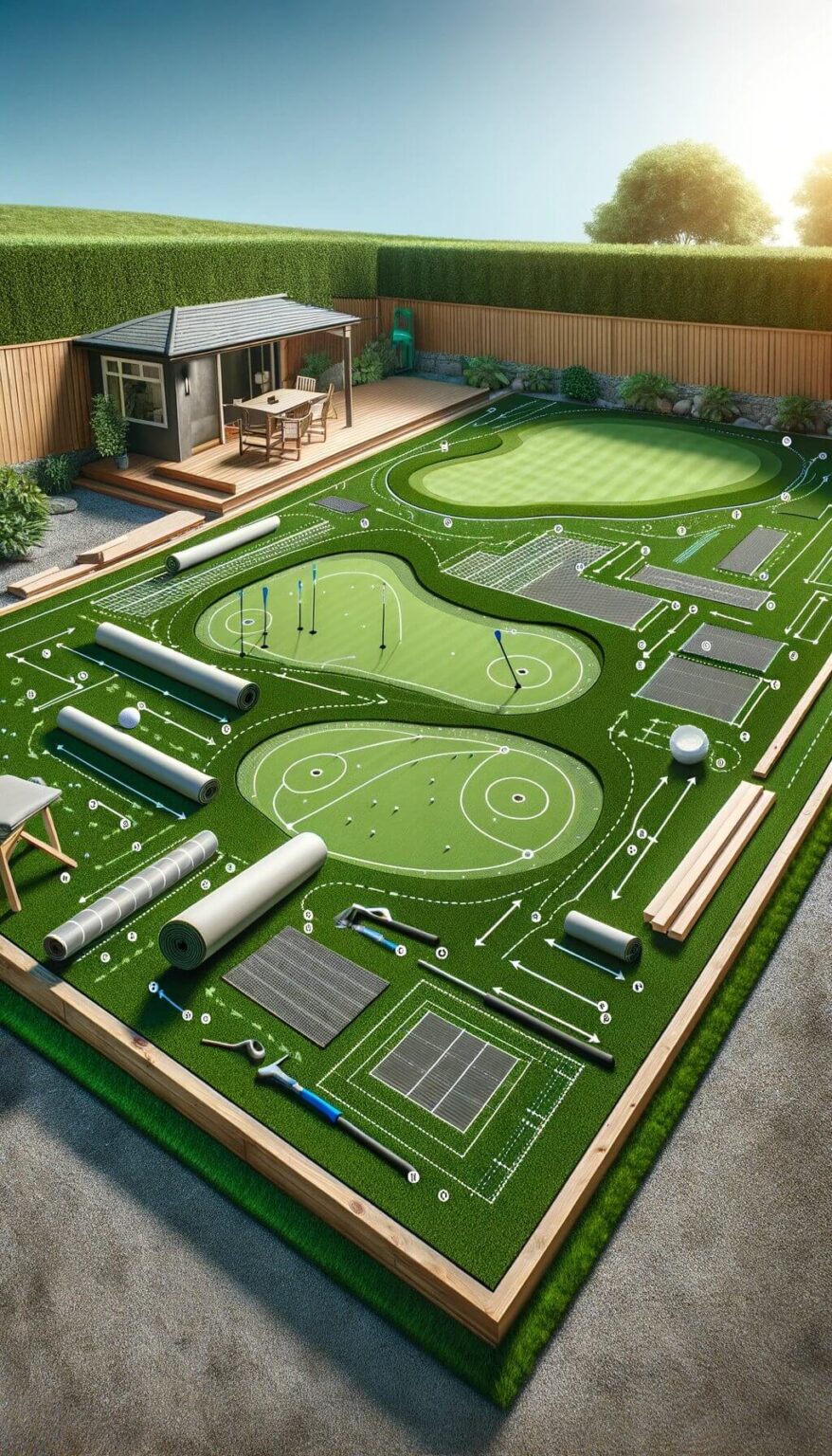 15 Amazing Backyard Putting Green Ideas to Elevate Your Golf Game (2024)