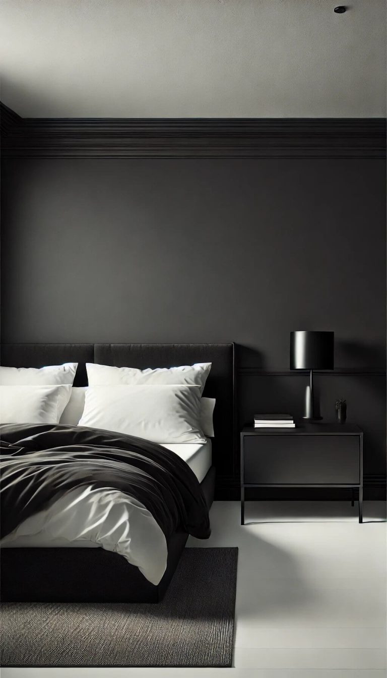 45+ Cozy Black Bedroom Ideas for the Ultimate Comfort (2024)