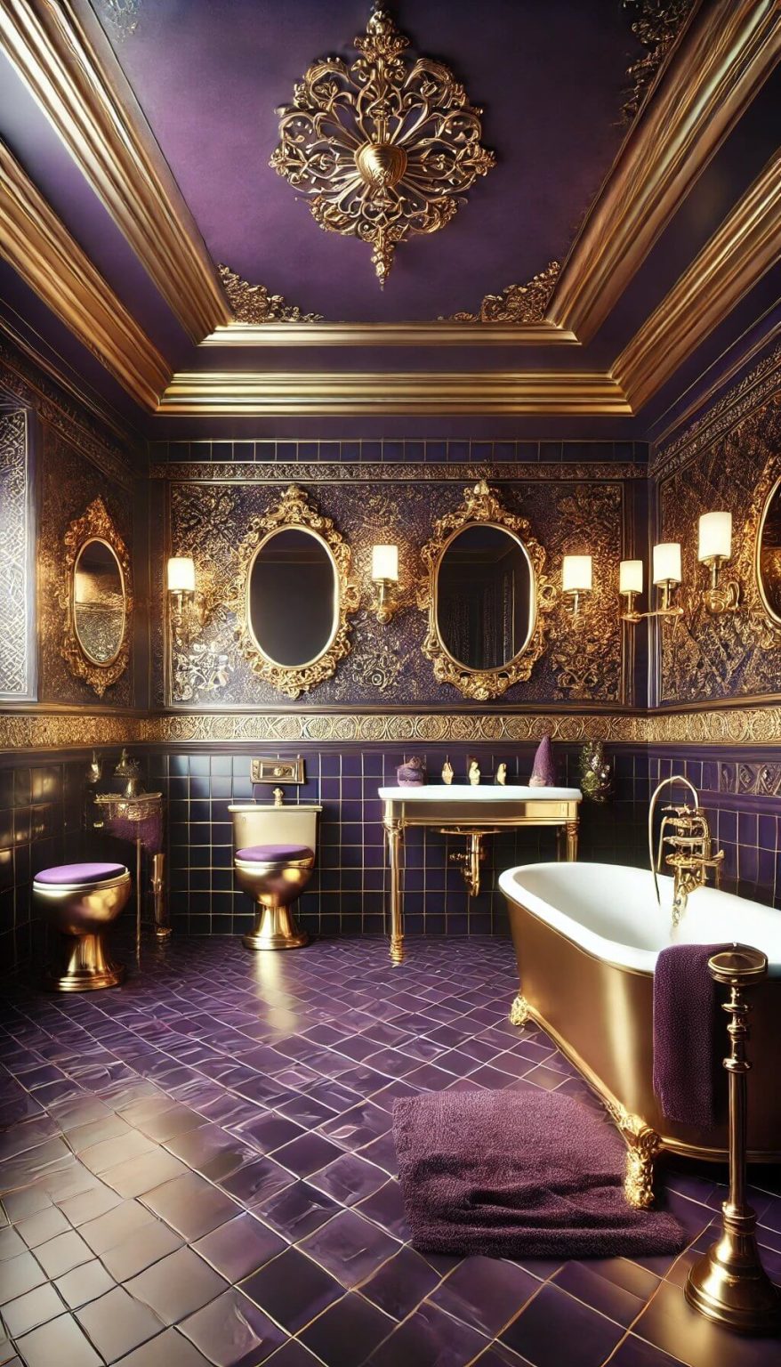 15+ Stunning Purple Bathroom Ideas That Will Inspire You (2024)