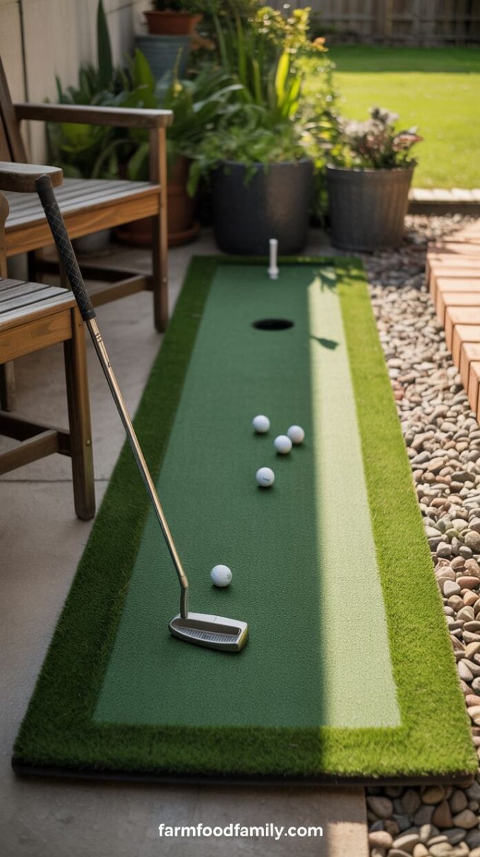 15 Amazing Backyard Putting Green Ideas to Elevate Your Golf Game (2026)