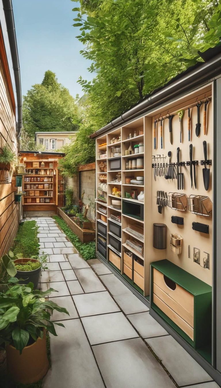 30+ Genius Narrow Backyard Ideas That Maximize Space (2024)
