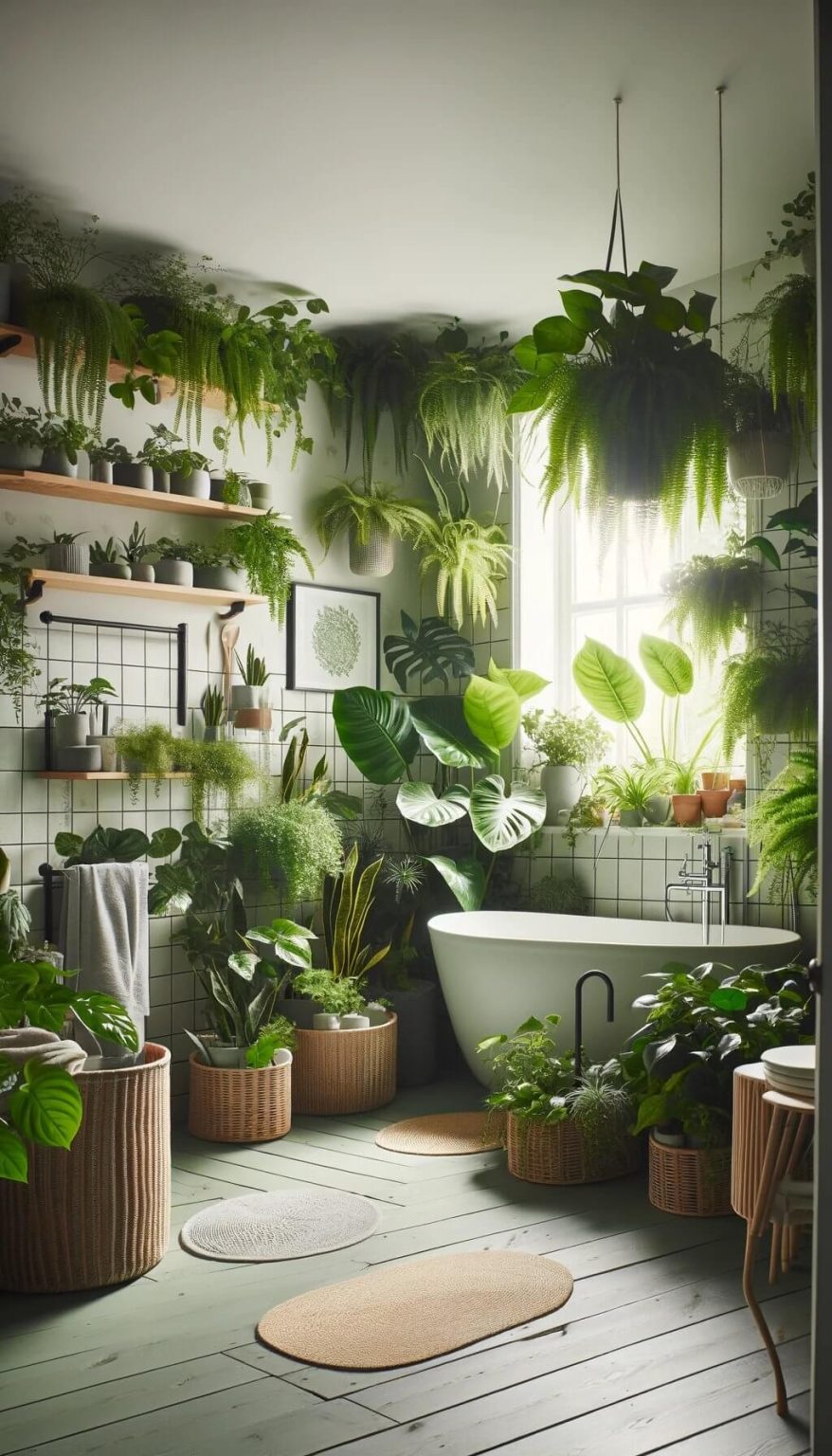 View of Give your interior a Scandinavian touch with green plants!