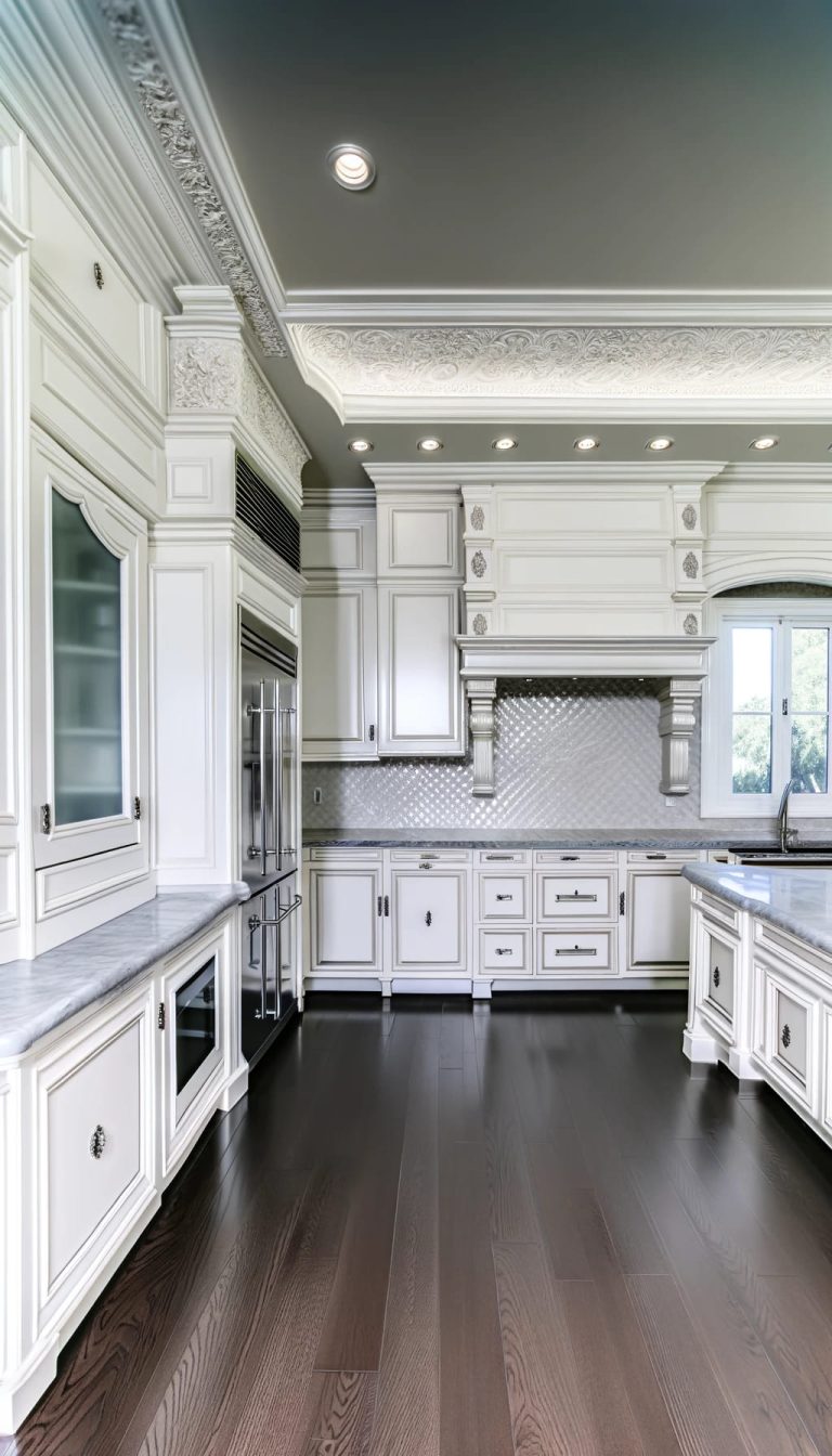 47+ Stunning White Kichen Cabinet Decor Ideas (With Photos) For 2024