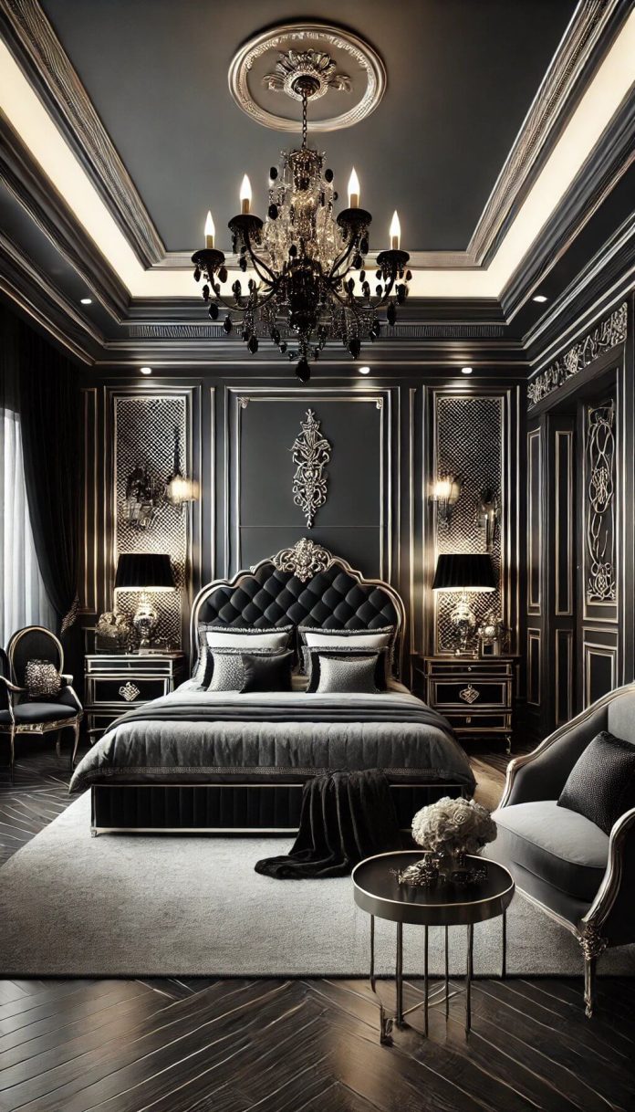 45+ Cozy Black Bedroom Ideas for the Ultimate Comfort (2024)