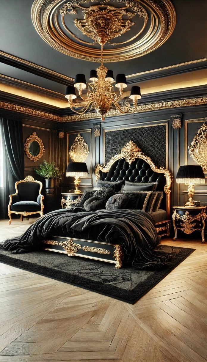 45+ Cozy Black Bedroom Ideas for the Ultimate Comfort (2024)
