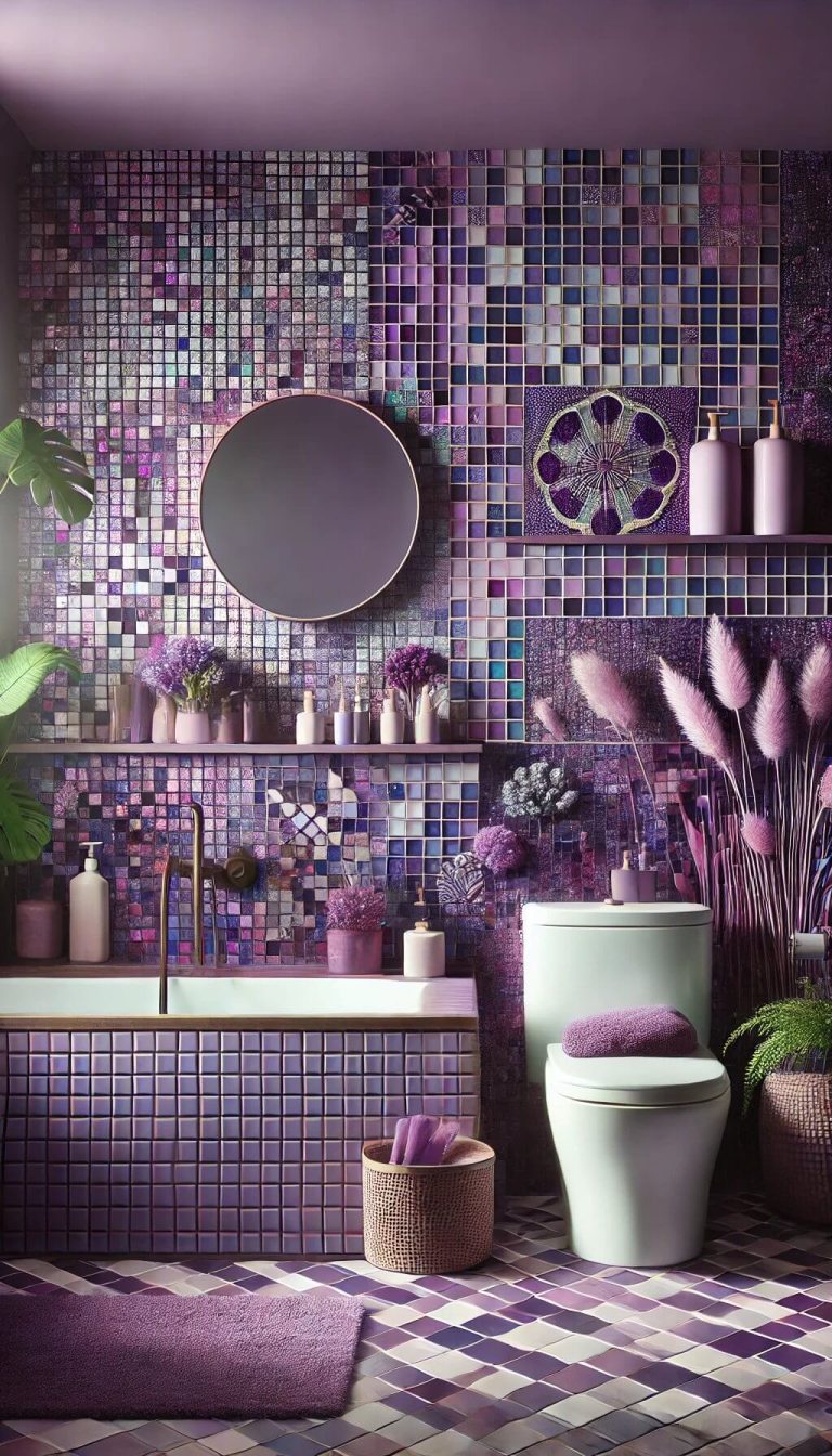 15+ Stunning Purple Bathroom Ideas That Will Inspire You (2024)