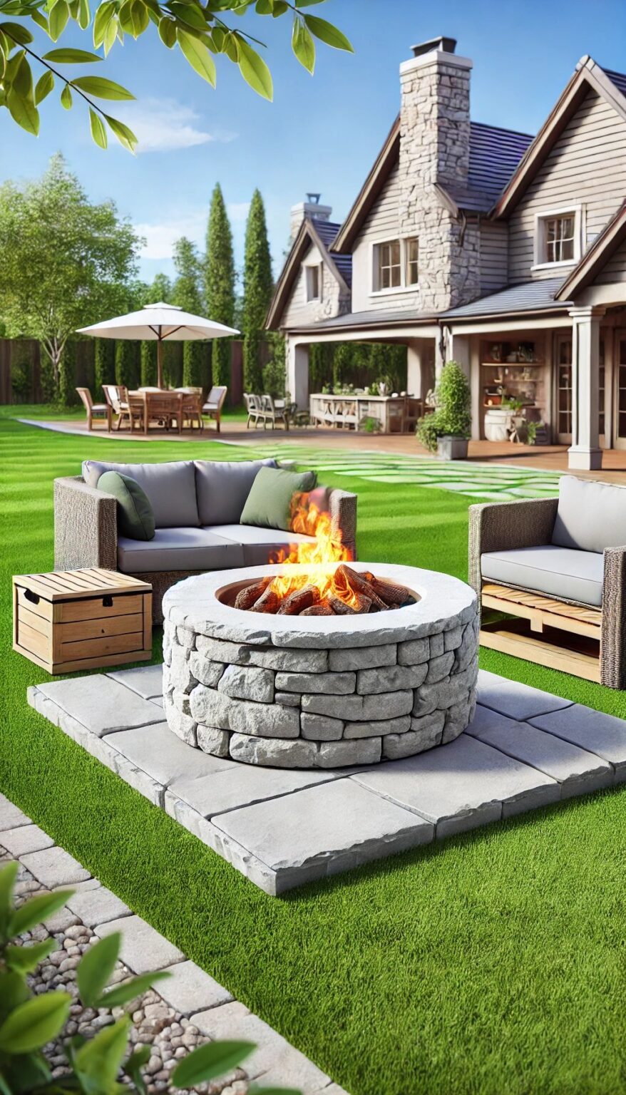 10 Stunning Stone Fire Pit Ideas That Will Transform Your Backyard (2024)