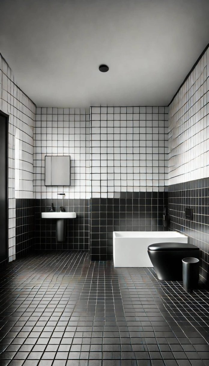55+ Timeless Black and White Bathroom Ideas for a Classic Look (2024)