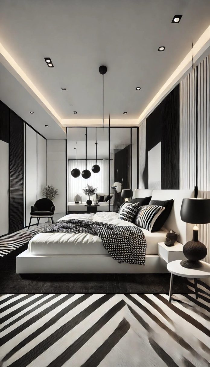 20+ Timeless Black and White Bedroom Ideas for a Classic Look (2024)
