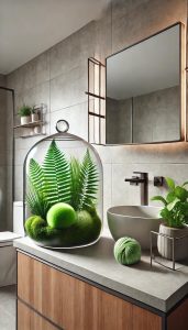 Image showcasing 15+ Unique Bathroom Ideas with Plants That Transform Your Home