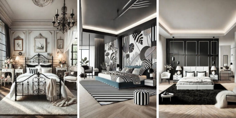 40+ Timeless Black and White Bedroom Ideas for a Classic Look