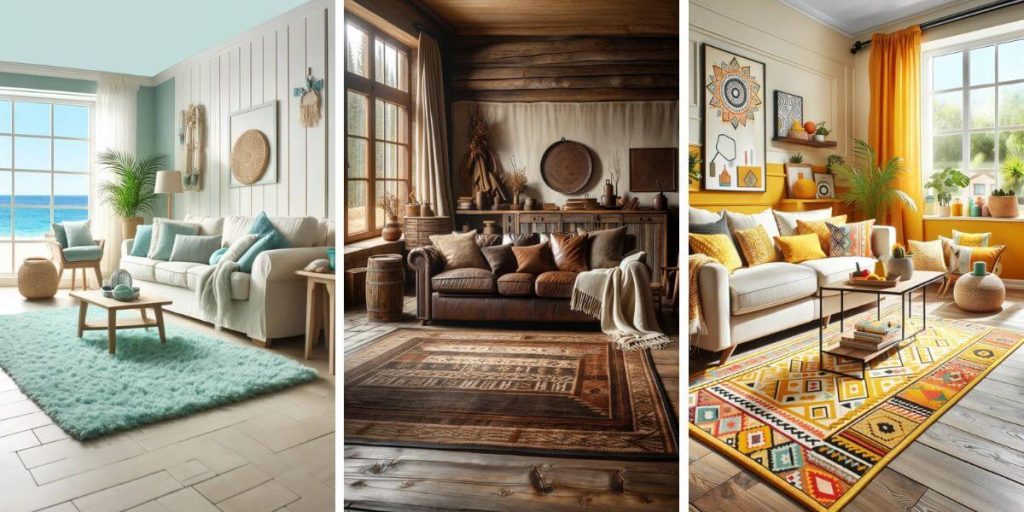 15 Vibrant Rug Colors to Refresh Your Cream Couch Look