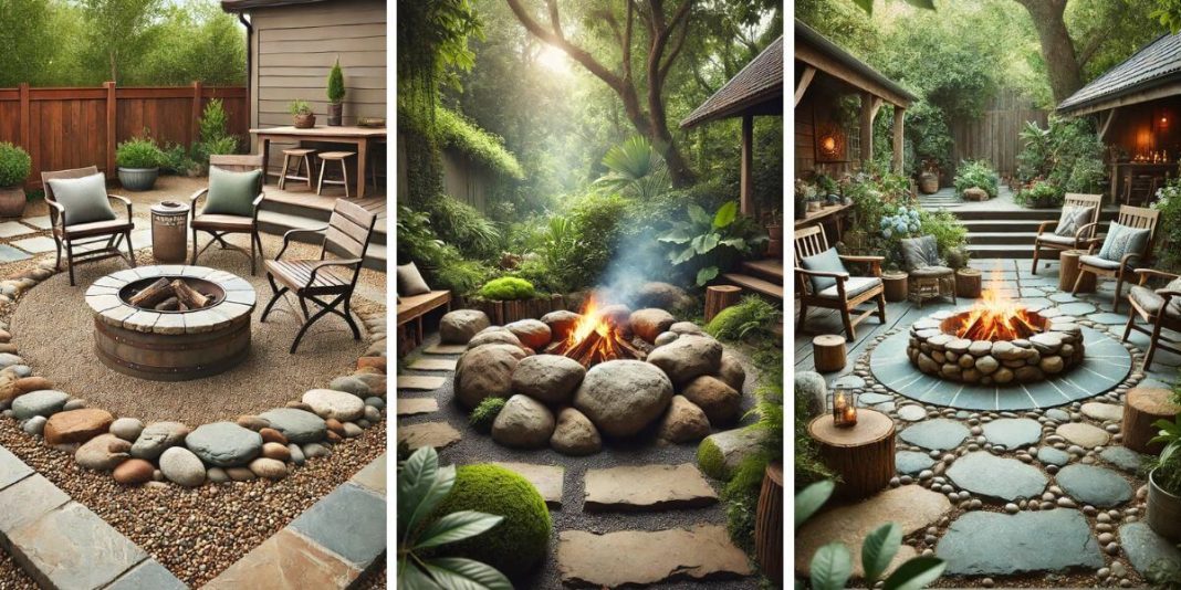 15 Stunning Rustic Fire Pit Ideas to Cozy Up Your Backyard (2024)