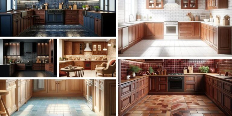 15 Stunning Tile Colors to Complement Cherry Cabinets Perfectly