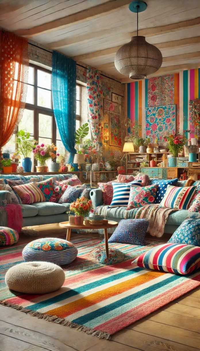 55 Vibrant Boho Living Room Ideas for a Stylish Makeover (2024)