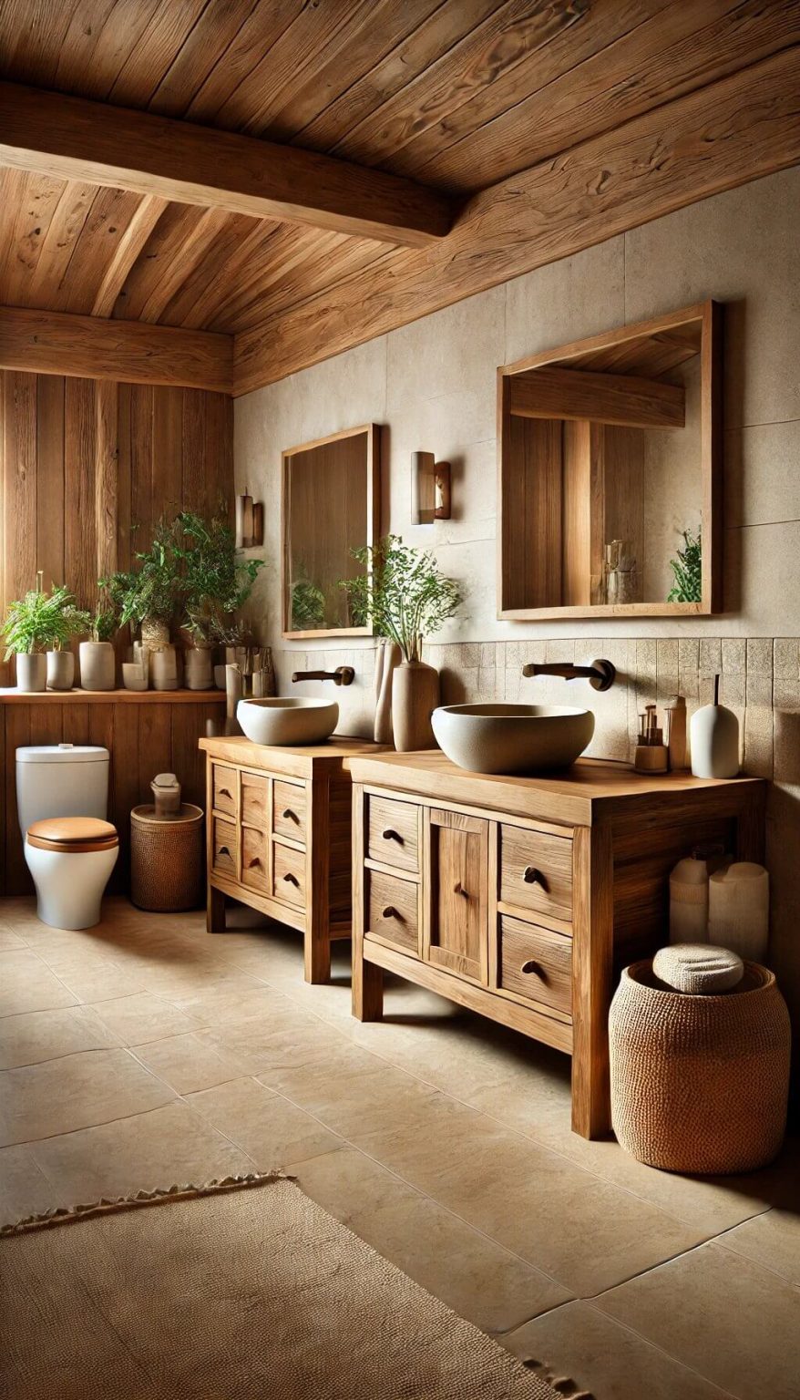 15+ Creative Brown and Beige Bathroom Ideas to Refresh Your Home (2024