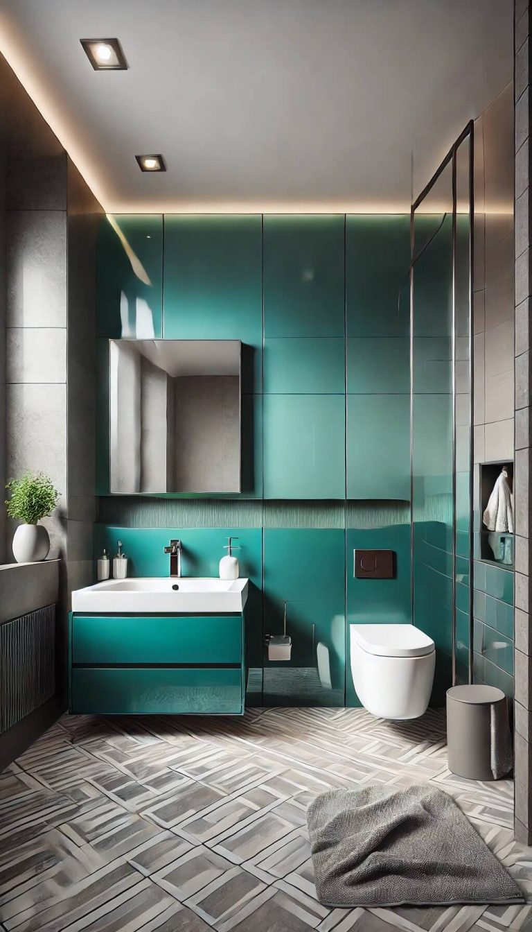 15+ Affordable Teal Bathroom Ideas That Look Luxurious (2024)