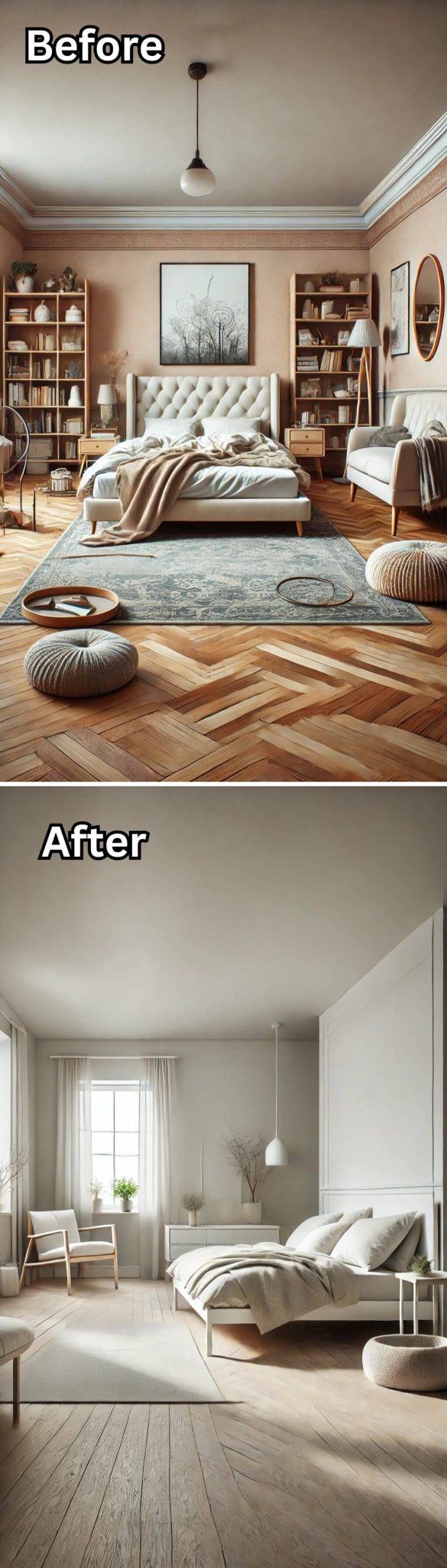 30 Ultimate Before and After Bedroom Makeovers That Deliver Stunning ...