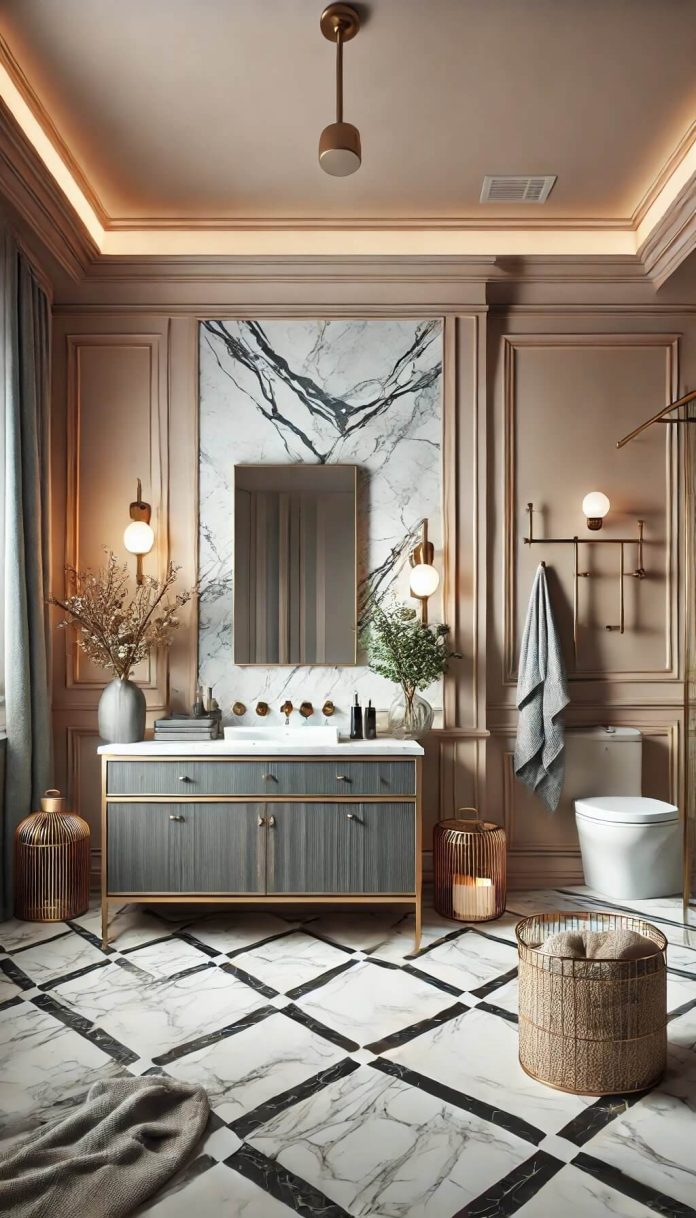 15 Luxurious Marble Bathroom Ideas and Designs for a Modern Look (2024)