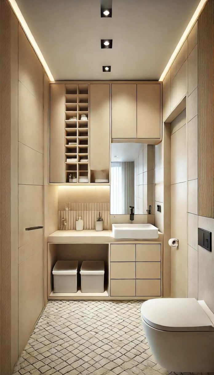 20 Genius Narrow Bathroom Ideas That Boost Functionality (2024)
