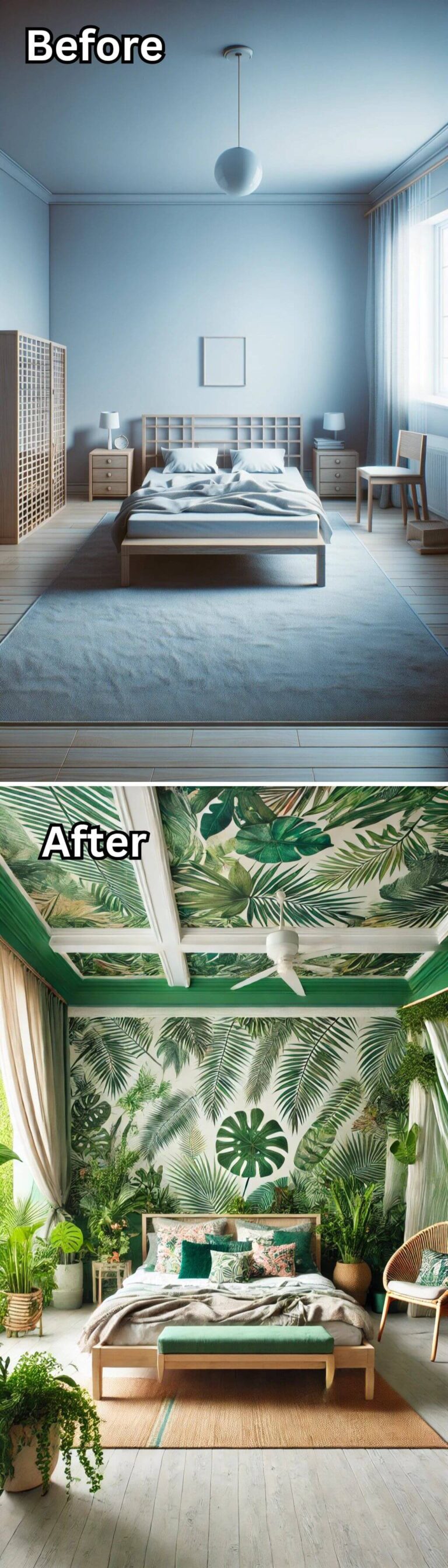 30 Ultimate Before and After Bedroom Makeovers That Deliver Stunning ...