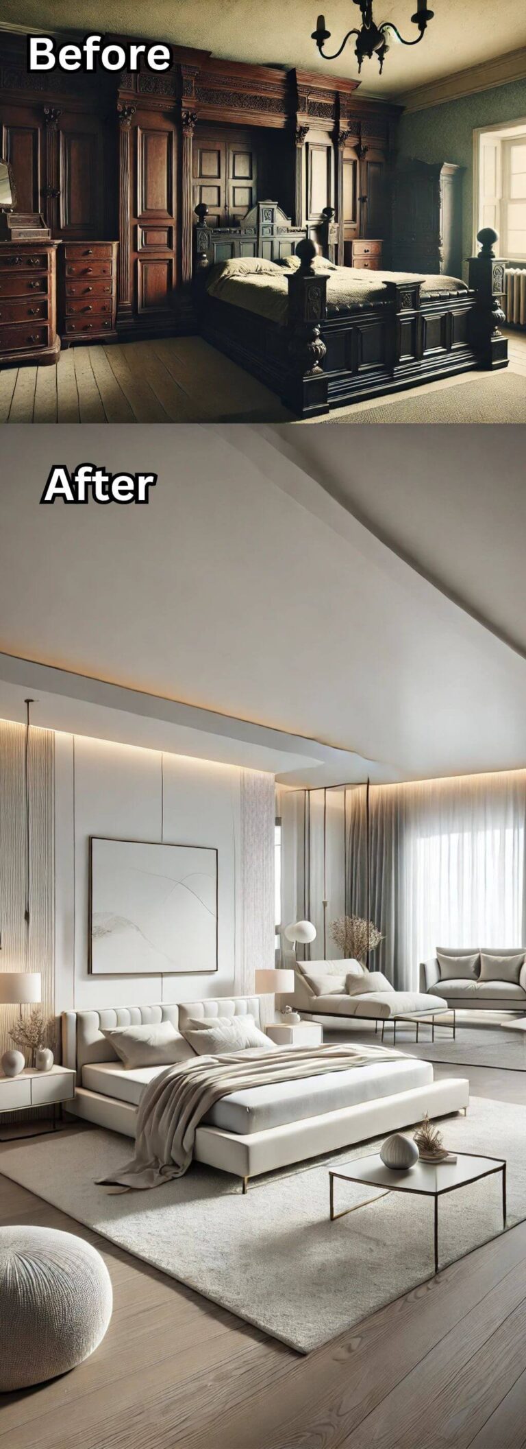30 Ultimate Before and After Bedroom Makeovers That Deliver Stunning ...