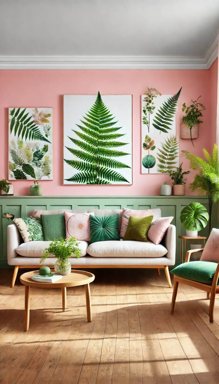 20 Stunning Pink and Green Living Room Ideas That Will Inspire You (2024)