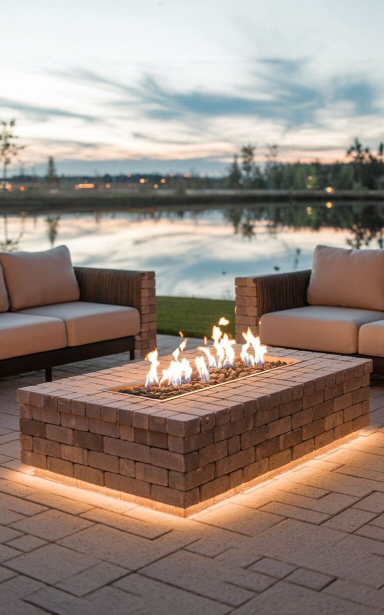 40+ Easy Brick Fire Pit Ideas to Elevate Your Outdoor Space (2026)