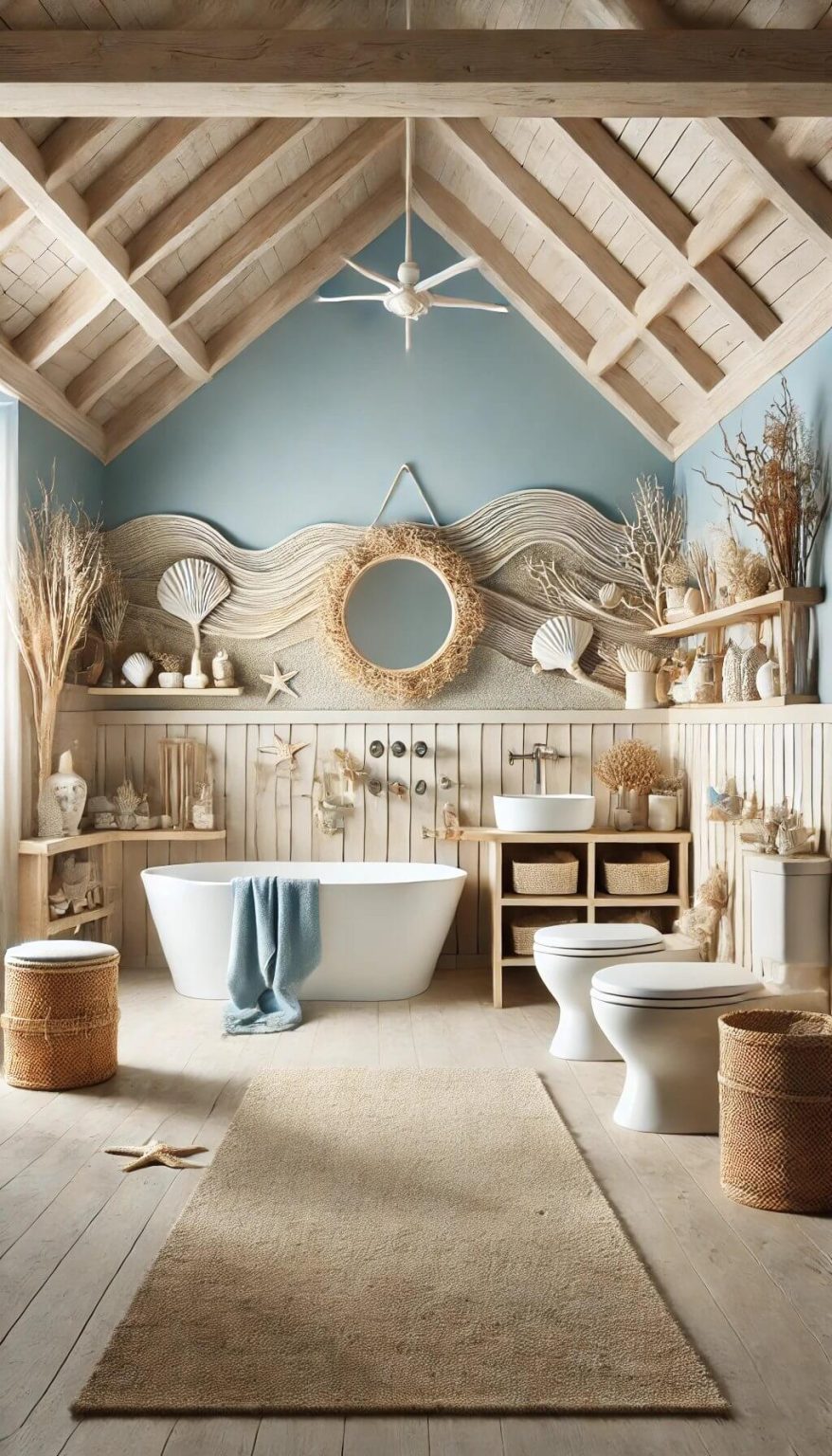 20 Charming Blue and White Bathroom Ideas to Transform Your Space (2024)