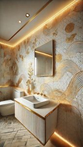 15+ Gorgeous Gold Bathroom Ideas for Effortless Glam (2024)