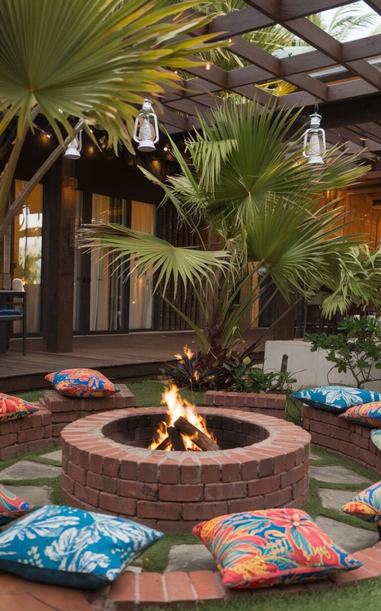 40+ Easy Brick Fire Pit Ideas to Elevate Your Outdoor Space (2025)