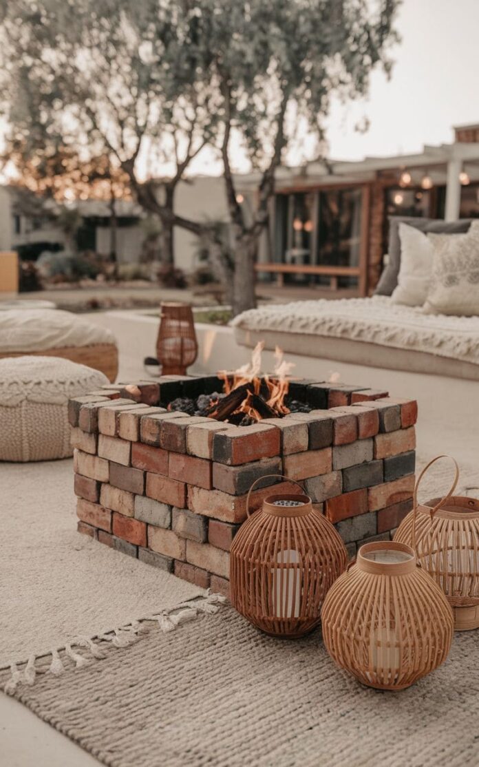 40+ Easy Brick Fire Pit Ideas to Elevate Your Outdoor Space (2025)
