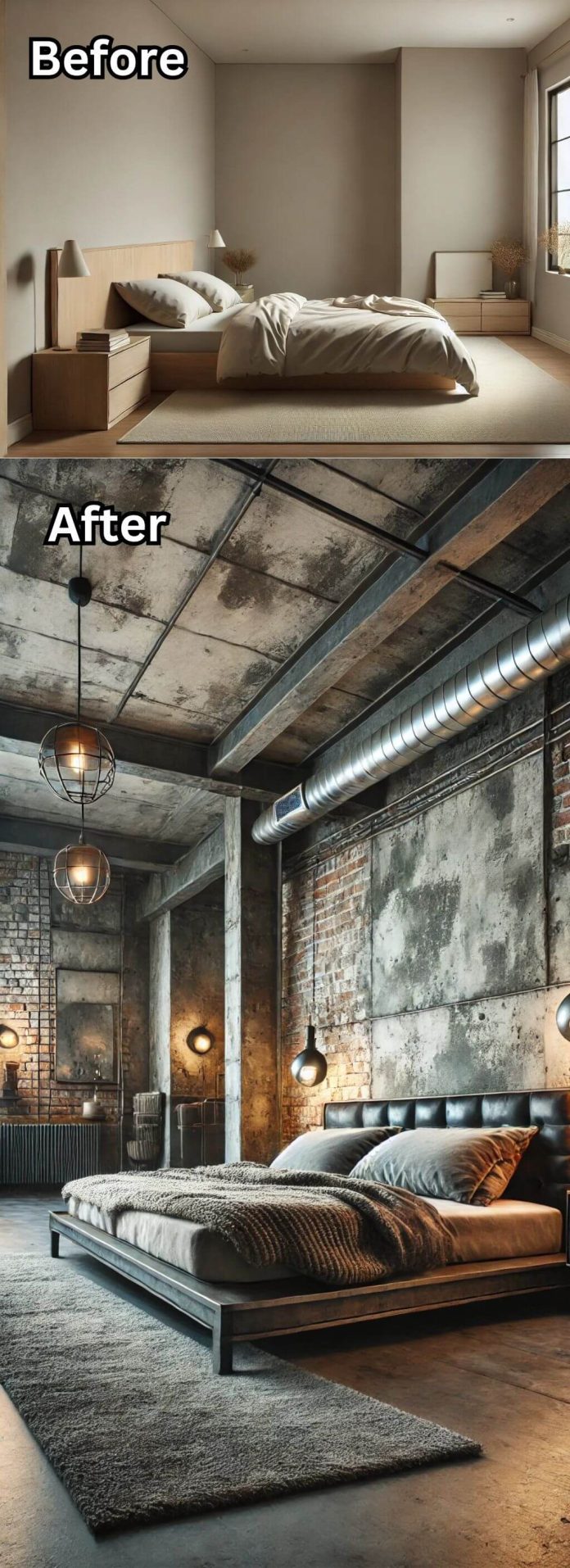 Image showcasing Extreme Loft Makeover: Abandoned Space to Dream Industrial Apartment ...