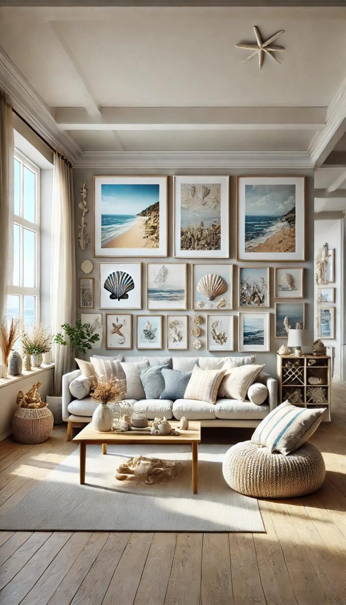 20 Stunning Coastal Living Room Ideas That Will Wow Your Guests ... - Coastal Living Room Wall Art Ideas