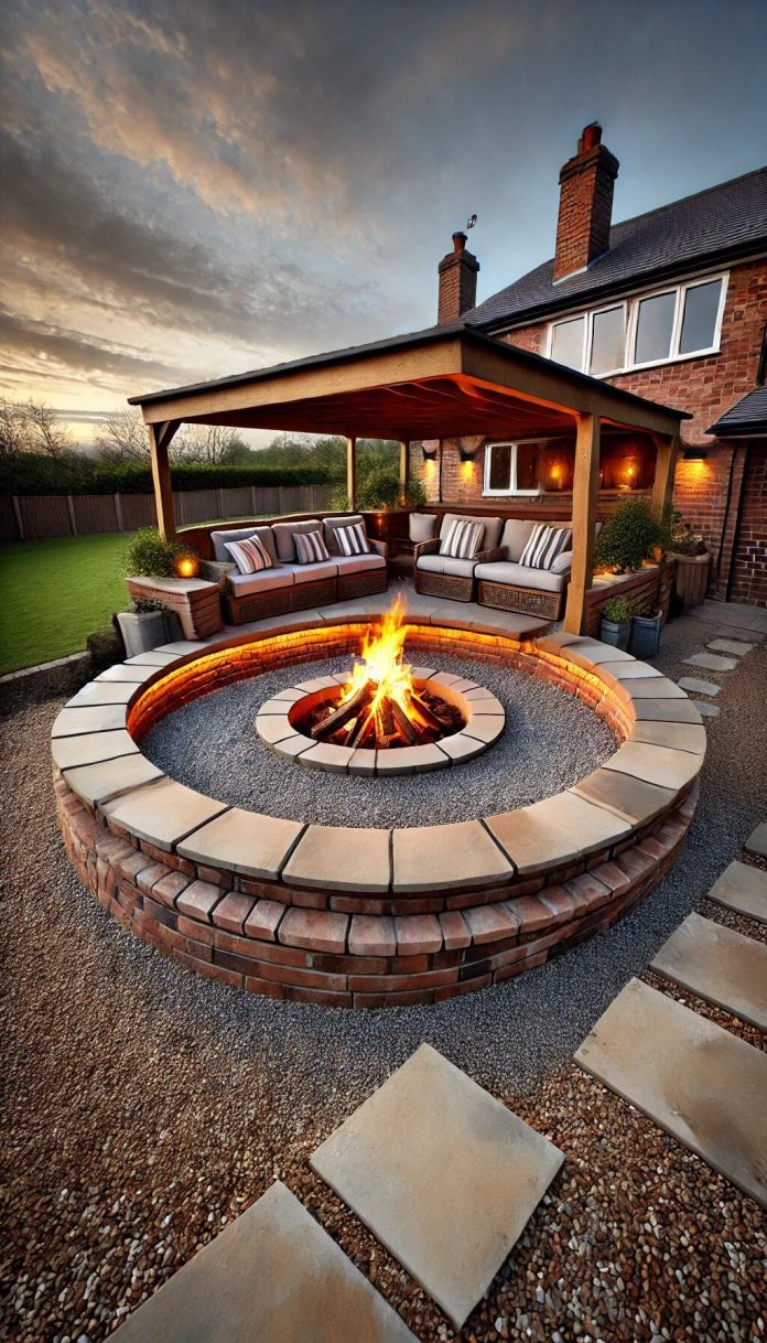 45+ Affordable Gravel Fire Pit Ideas for Budget-Friendly Fun (2024)