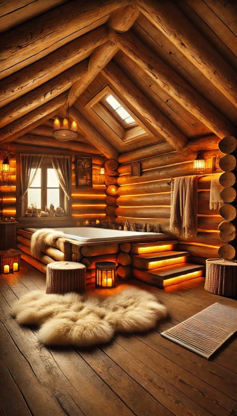 15+ Vintage Log Cabin Bathroom Ideas for Timeless Charm (2024)