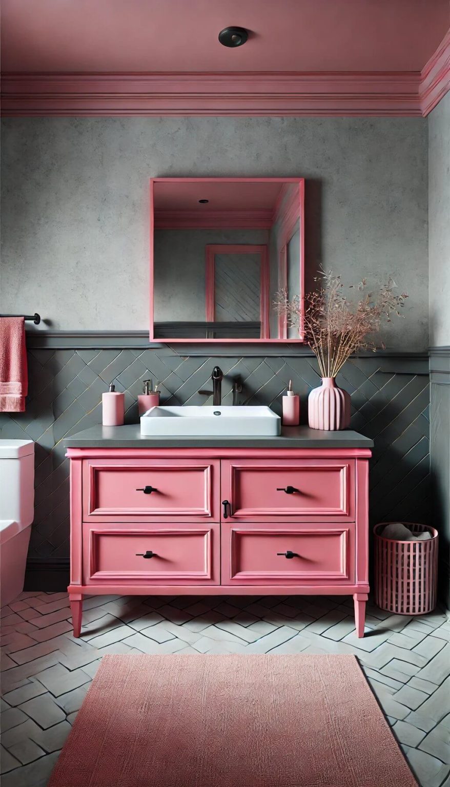 15+ Stylish Pink and Grey Bathroom Ideas for a Perfect Makeover (2024)