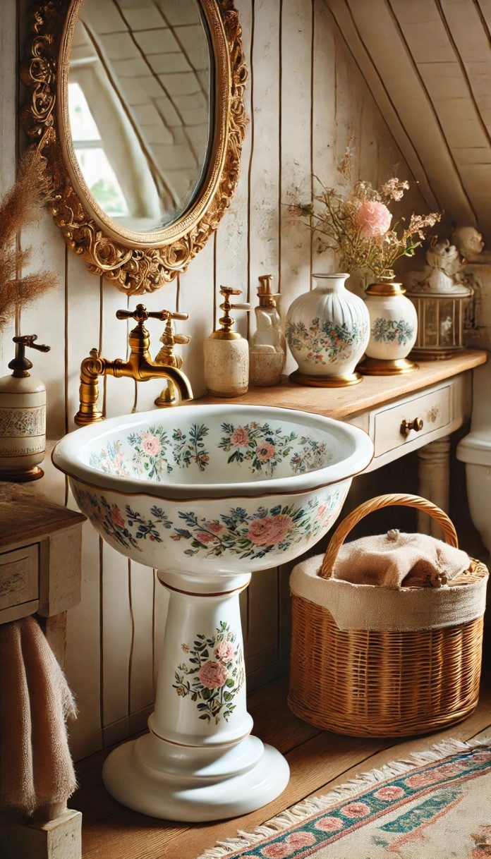 20 Charming Cottagecore Bathroom Ideas to Elevate Your Home???s Style (2024)