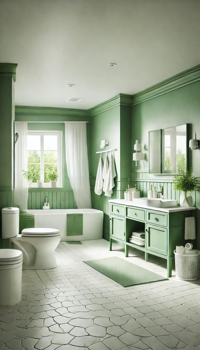 15+ Creative Green Bathroom Ideas for Ultimate Relaxation (2024)